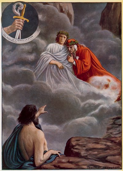 Illustration pour la Divine Comédie de Dante - Tancredi Scarpelli